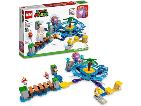 LEGO Super Mario 71400 Big Urchin: Rantaseikkailu-laajennussarja
