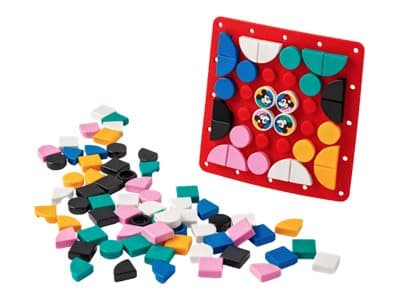 LEGO DOTS 41963 - Mikki Hiiri ja Minni Hiiri - ommeltava laastari