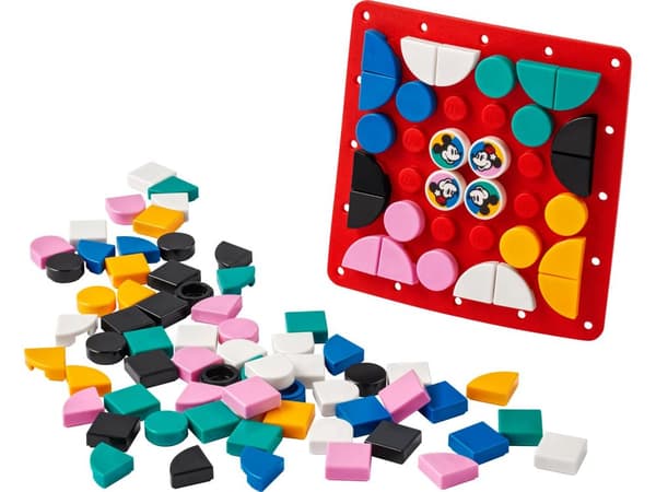 LEGO® DOTS Disney Musse Pigg och Mimmi Pigg Tygmärke 41963