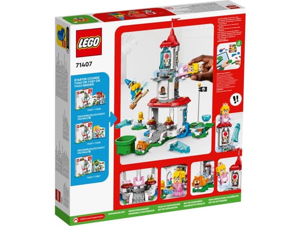 LEGO® Super Mario™ Cat Peachs dräkt och frusna torn Expansionsset 71407