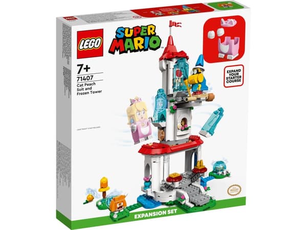 LEGO® Super Mario™ Cat Peachs dräkt och frusna torn Expansionsset 71407