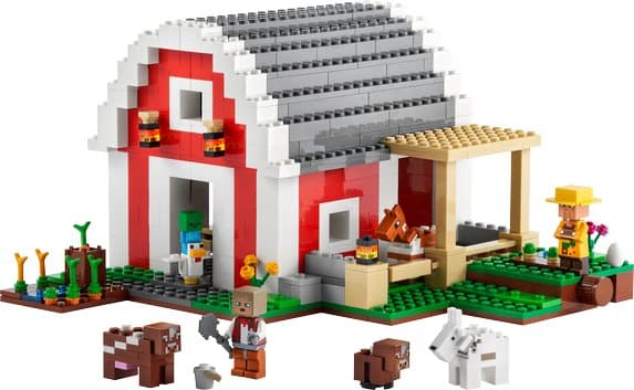 LEGO Minecraft Den röda ladan 21187