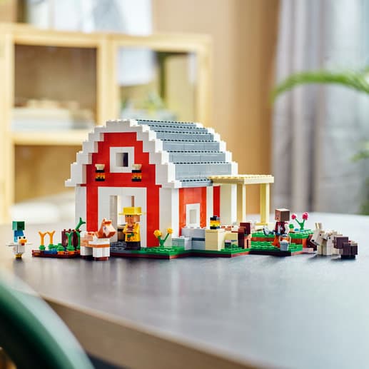 LEGO Minecraft Den röda ladan 21187