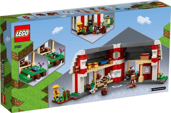 LEGO Minecraft Den röda ladan 21187