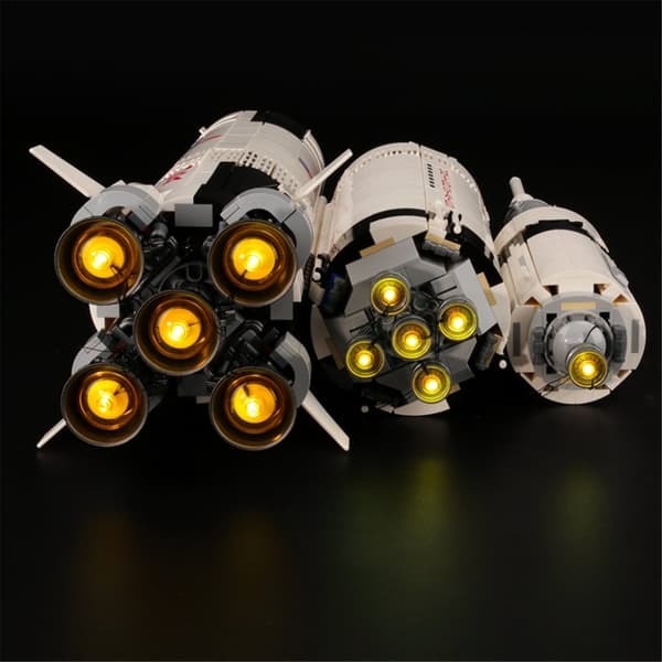 Belysning till 21309 och 92176 NASA Apollo Saturn V LGK118