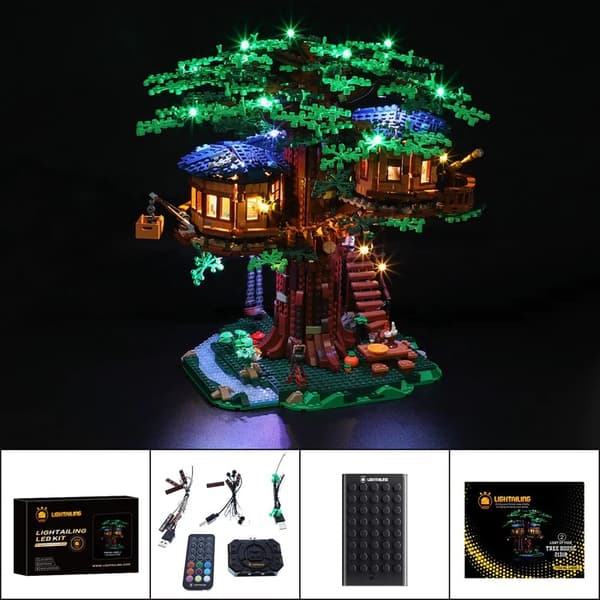 Belysning till 21318 Ideas Treehouse LGK82_2