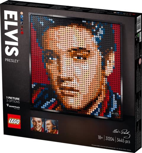 LEGO ART Elvis Presley The King 31204