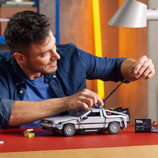 LEGO Icons Tillbaka till framtiden-Tidsmaskin 10300