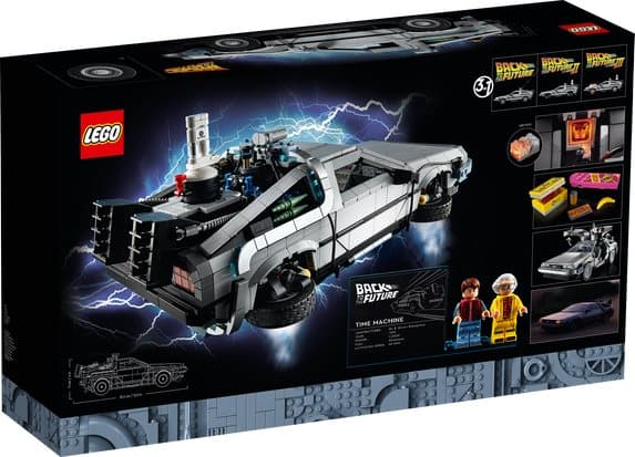 LEGO Icons Tillbaka till framtiden-Tidsmaskin 10300