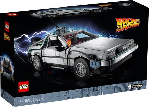 LEGO Icons Tillbaka till framtiden-Tidsmaskin 10300