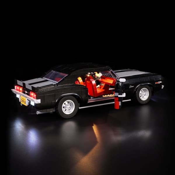 Belysning till 10304 Icons Chevrolet Camaro Z28 LGK544