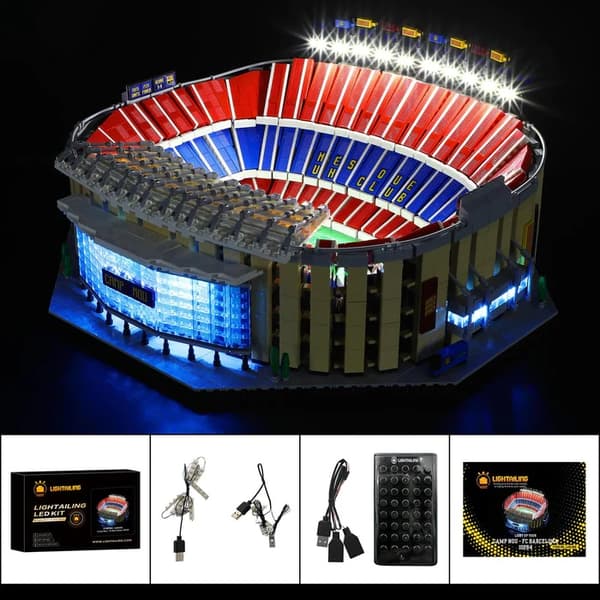 Belysning till 10284 Creator Camp Nou FC Barcelona LGK466