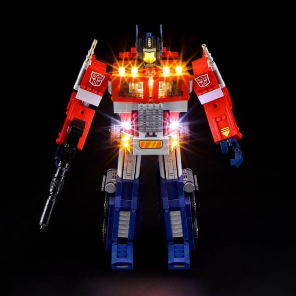 Belysning till 10302 Icons Optimus Prime LGK523