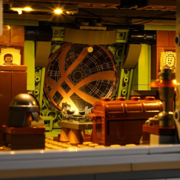 Belysning till 76218 Super Heroes Sanctum Sanctorum LGK535