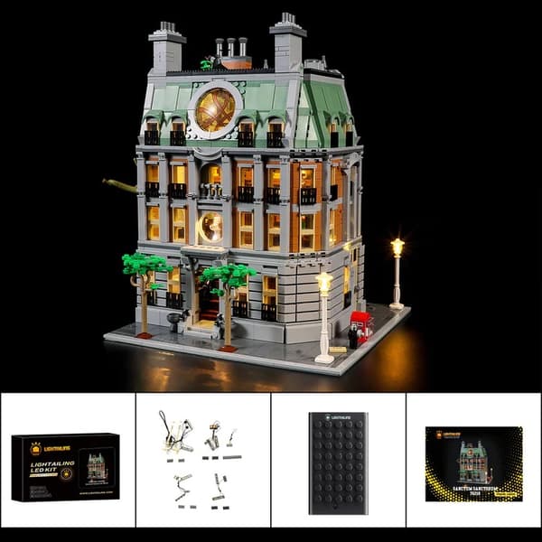 Belysning till 76218 Super Heroes Sanctum Sanctorum LGK535