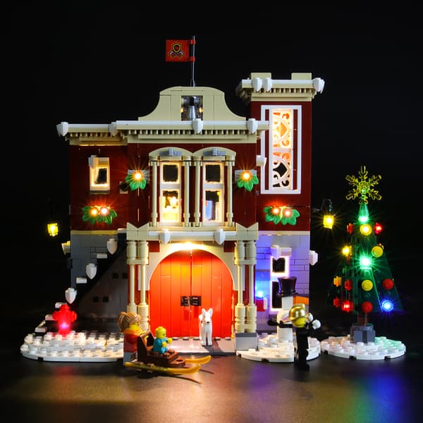 Belysning till Winter Village Fire Station 10263 LGK91