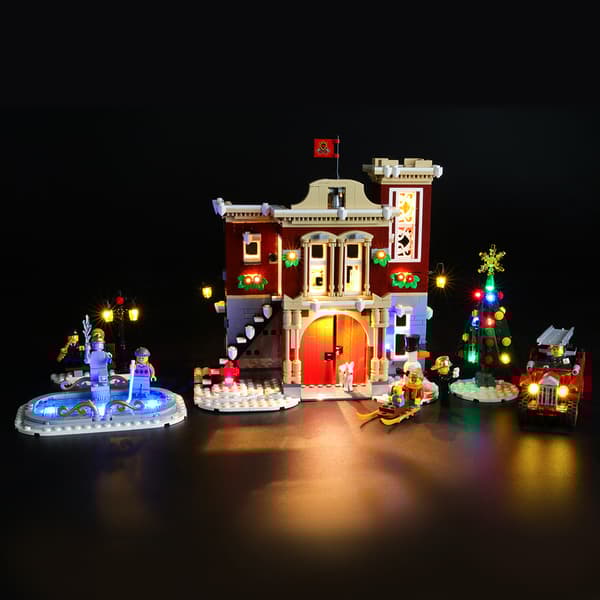 Belysning till Winter Village Fire Station 10263 LGK91
