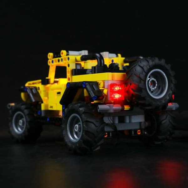 Belysning till Technic Jeep Wrangler 42122 LGK414
