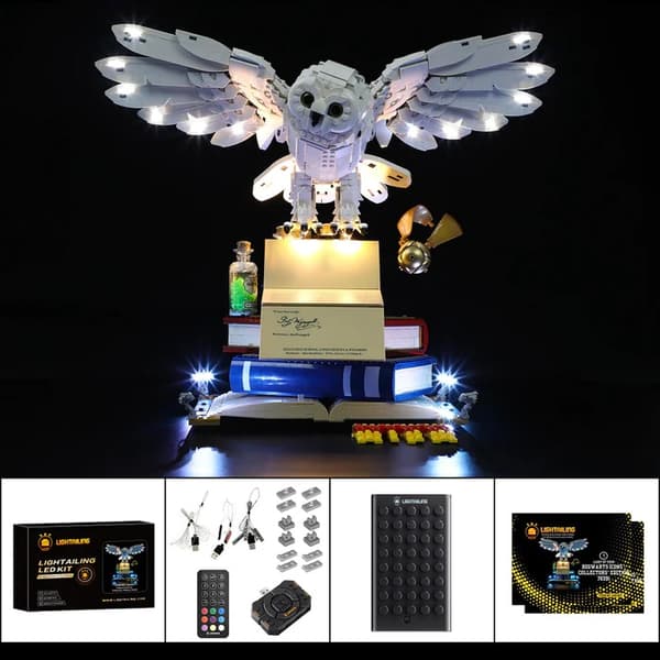 Belysning till Harry Potter Hogwarts ikoner samlarutgåva 76391 LGK467