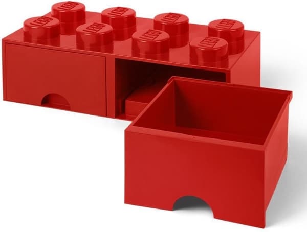 Lego Brick laatikko 8 punainen