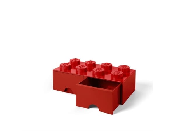Lego Brick laatikko 8 punainen