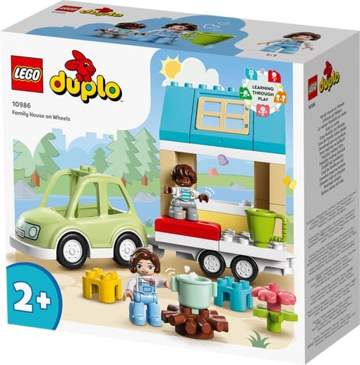 LEGO DUPLO Familjehus på hjul 10986