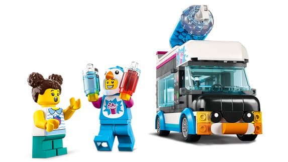 LEGO City Slushbil med pingvin 60384