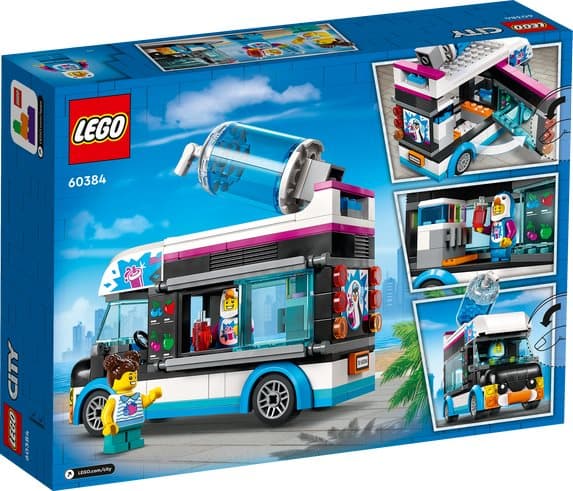 LEGO City Slushbil med pingvin 60384