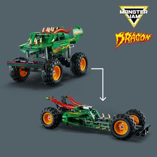 LEGO Technic Monster Jam Dragon 42149