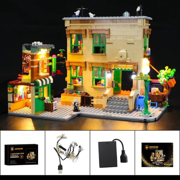 Belysning till Ideas Sesame Street 21324 LGK394