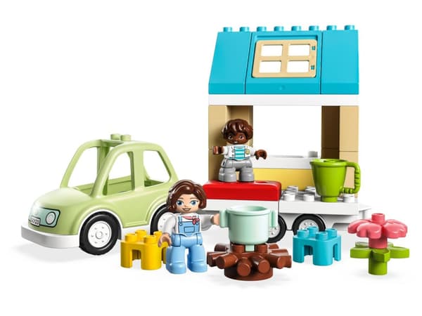 LEGO® DUPLO Familjehus på hjul 10986