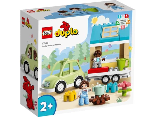 LEGO® DUPLO Familjehus på hjul 10986