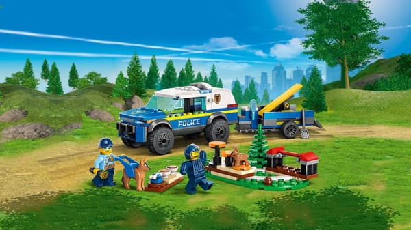 LEGO® City Polisens mobila hundträning 60369