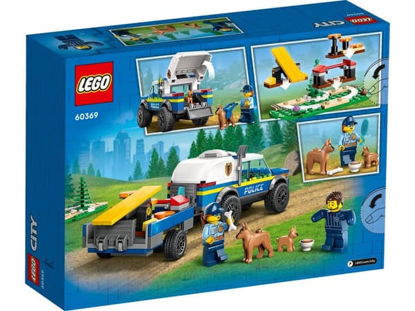 LEGO® City Polisens mobila hundträning 60369