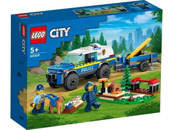 LEGO® City Polisens mobila hundträning 60369