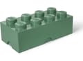 Miniatyrbild 3 av 3: LEGO Room Copenhagen förvaringskloss 8 behållare grågrön (RC40041747)