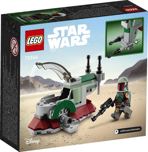 LEGO Star Wars Boba Fetts Starship Microfighter 75344