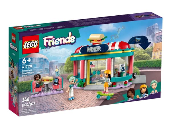 LEGO Friends 41728 Diner i sentrum av Heartlake