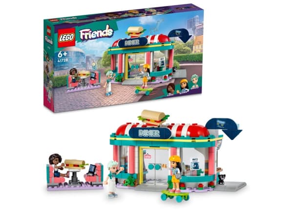 LEGO Friends 41728 Diner i sentrum av Heartlake