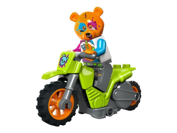 LEGO City 60356 Stuntmotorsykkel med bjørn