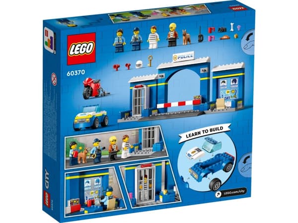 LEGO City 60370 Jakt vid polisstationen