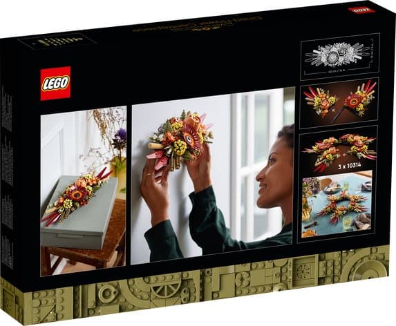 LEGO Botanical Collection Prydnad med torkade blommor 10314