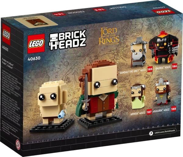 LEGO Brick Headz Frodo & Gollum 40630