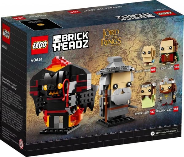 LEGO Brick Headz Gandalf the Grey & Balrog 40631