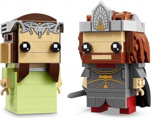 LEGO Brick Headz Aragorn & Arwen 40632