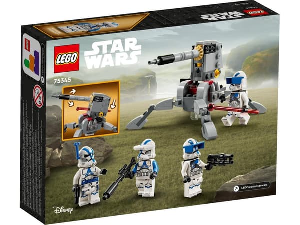 LEGO Star Wars Battle Pack med klonsoldater fra 501. legion