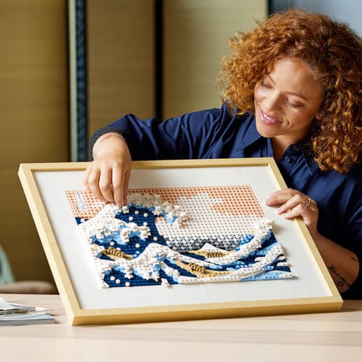 LEGO ART Hokusai Under vågen utanför Kanagawa 31208