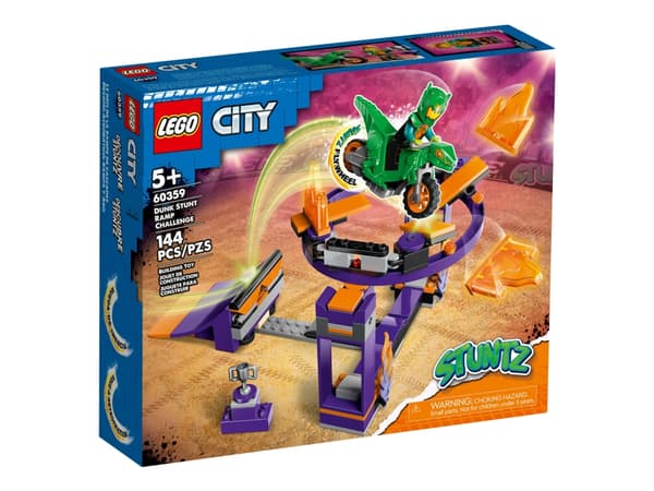 LEGO City 60359 Stuntramp med basketutmaning