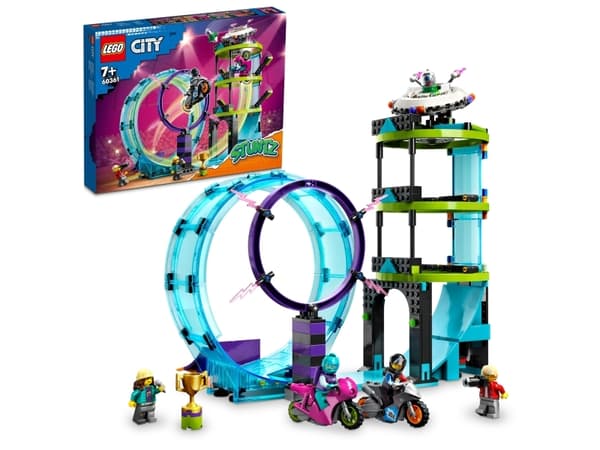 LEGO City 60361 Stunttikuljettajien kaikkien aikojen haaste