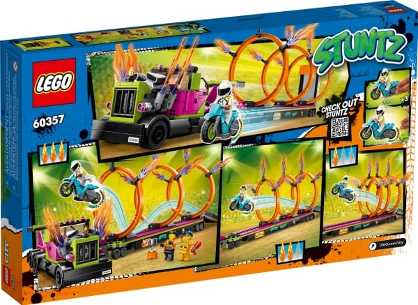 LEGO City 60357 Stuntbil och eldring utmaning
